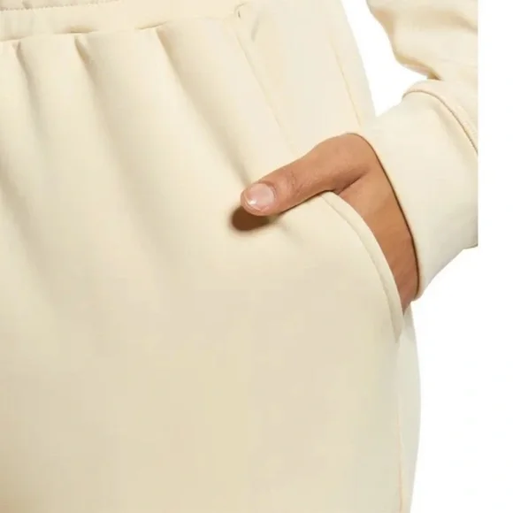 WeWoreWhat x Revolve Cream Brushed Terry High Waist Joggers Size Large - Picture 8 of 12